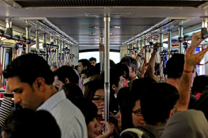 Malaysian workers during morning rush hour on their way to work. EFP says most Malaysians have not enough savings in their pensions fund as they reach 55, forcing many people to work into their 70s, reflecting latest global trends. – The Malaysian Insider file pic, March 13, 2015.