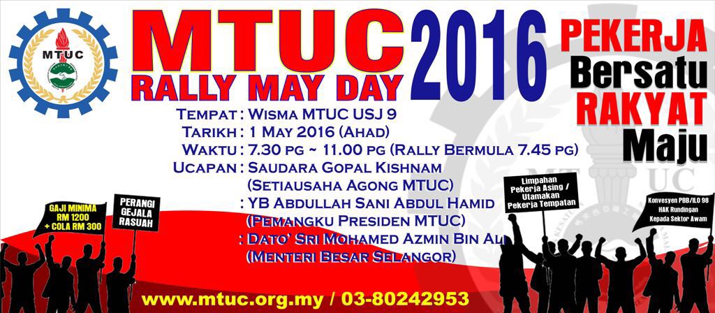 MTUC Mayday 