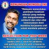 REFLECTION FOR THIS WEEK